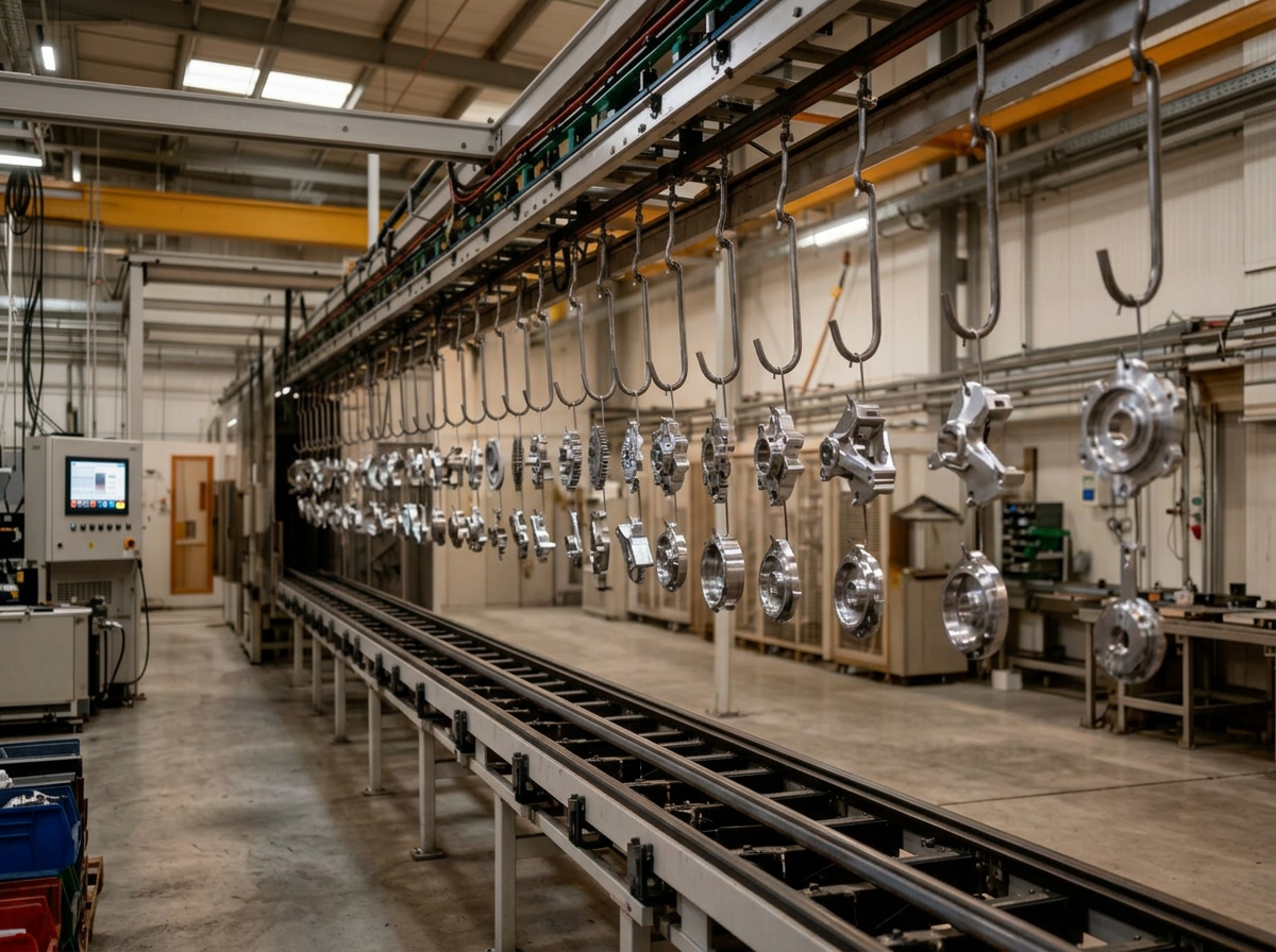 Industrielle Beschichtungsanlage der Willi Degner GmbH